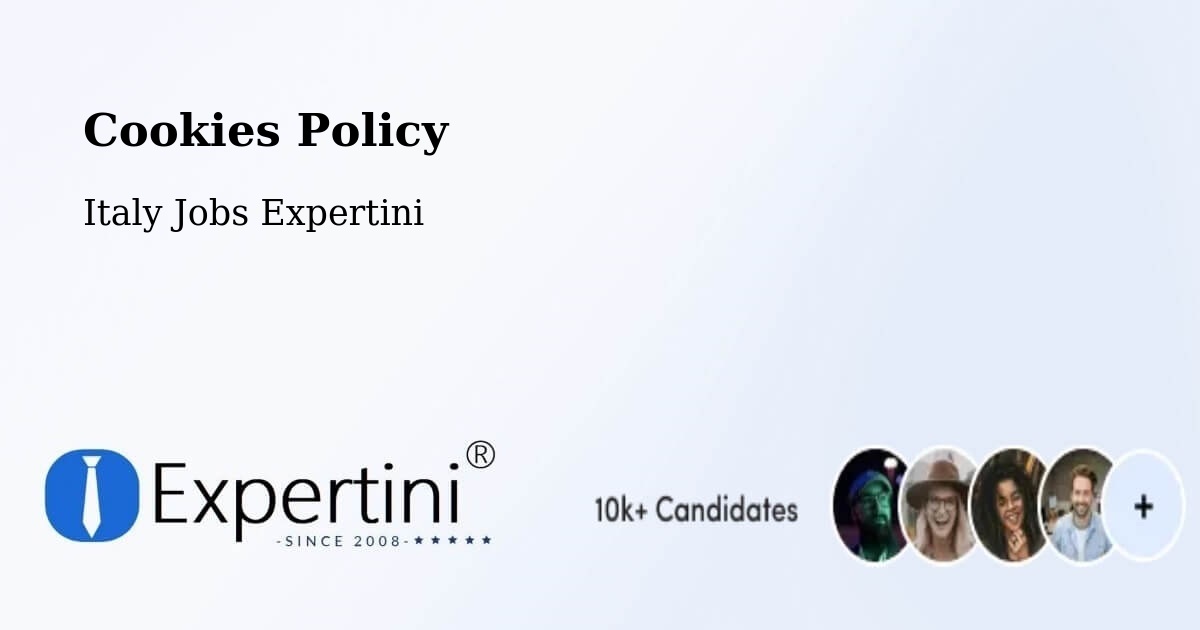 Cookies Policy - Italy Jobs Expertini